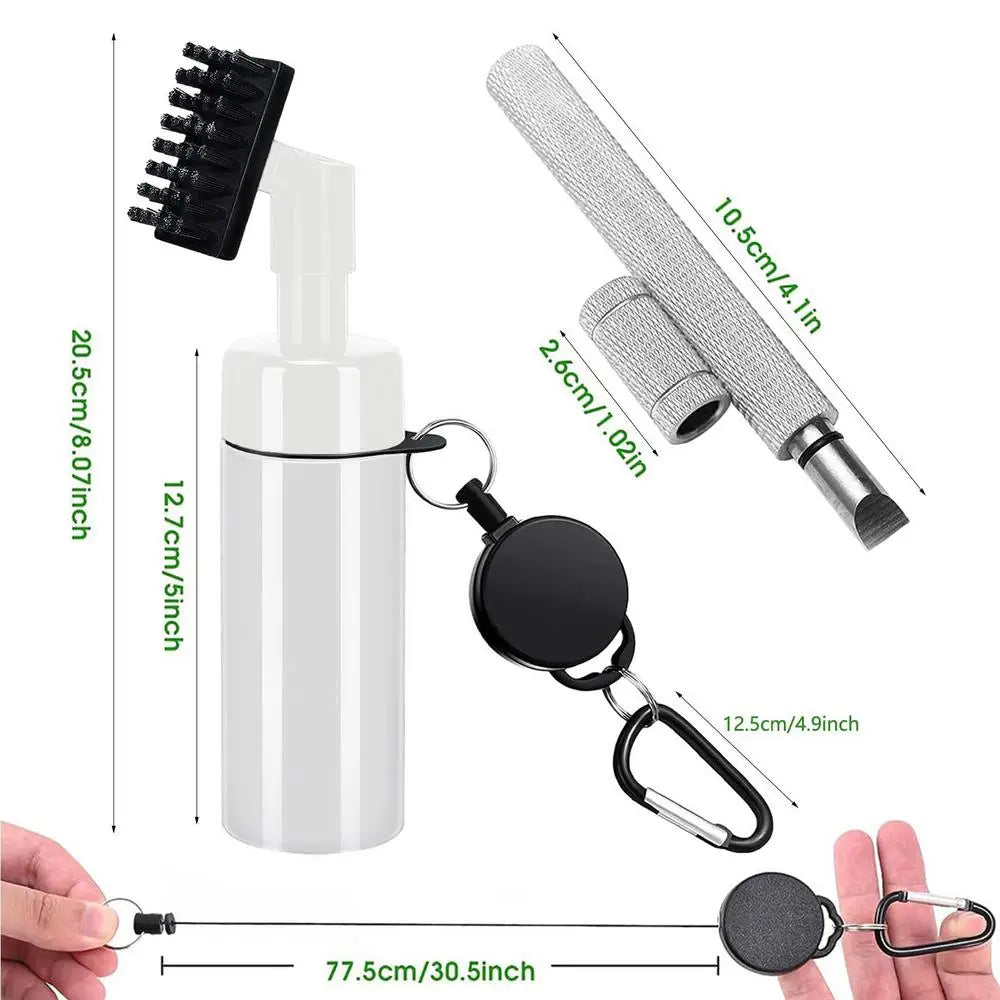 Golf Club Bottle Brush Spray Water Bottle Golf Club Cleaner Brush Convenient And Adjustable Golf Club Cleaning Brush For Club